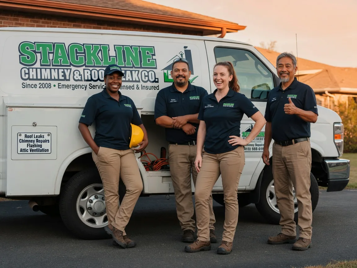Chimney flashing repair company in Sherwood, MD